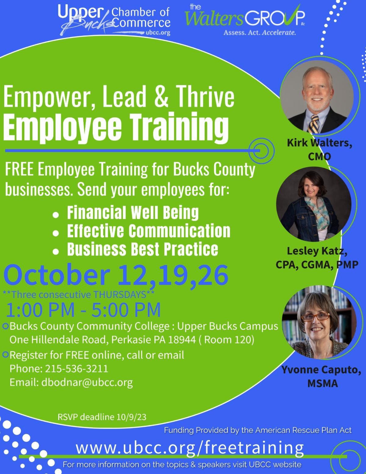 Empower, Lead & Thrive Employee Training