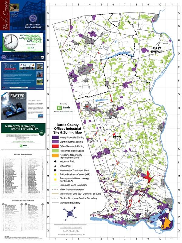 BCEDC map 2011 front