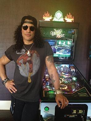 Rock star Slash, formerly with Guns & Roses, is an ardent "Wizard of Oz" owner and player. 